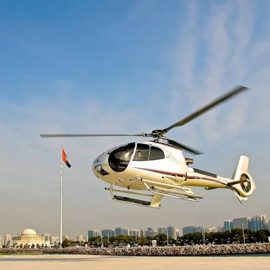 Dubai to Abu Dhabi Helicopter Transfer